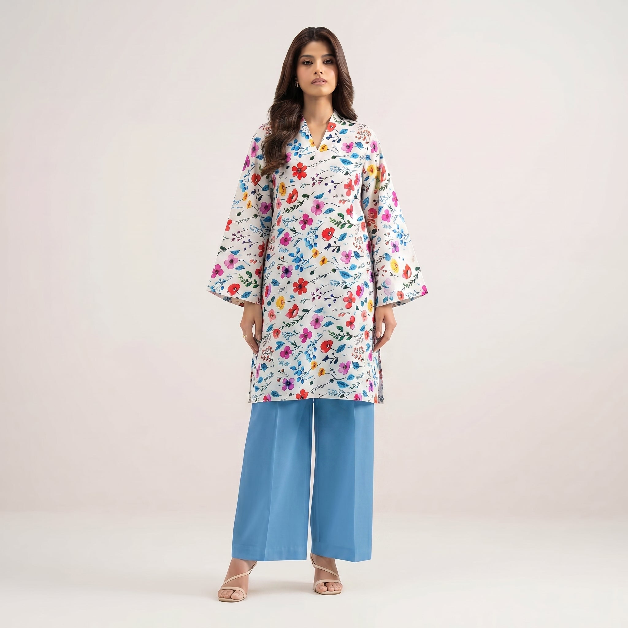 bana dora 2 piece lawn suit summer