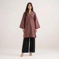 soft cotton lawn bana dora suit close up