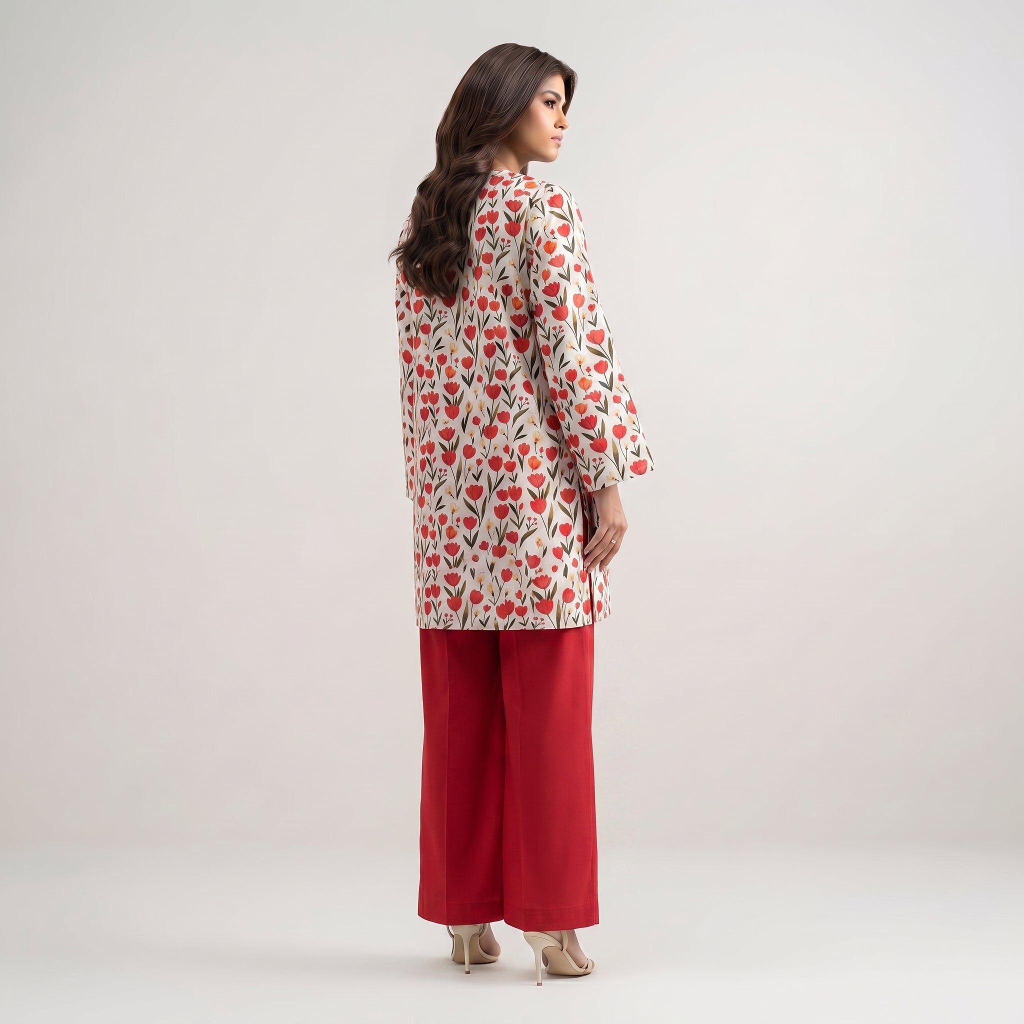 breathable lawn suit casual wear
