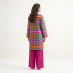 simple lawn 2 piece suit